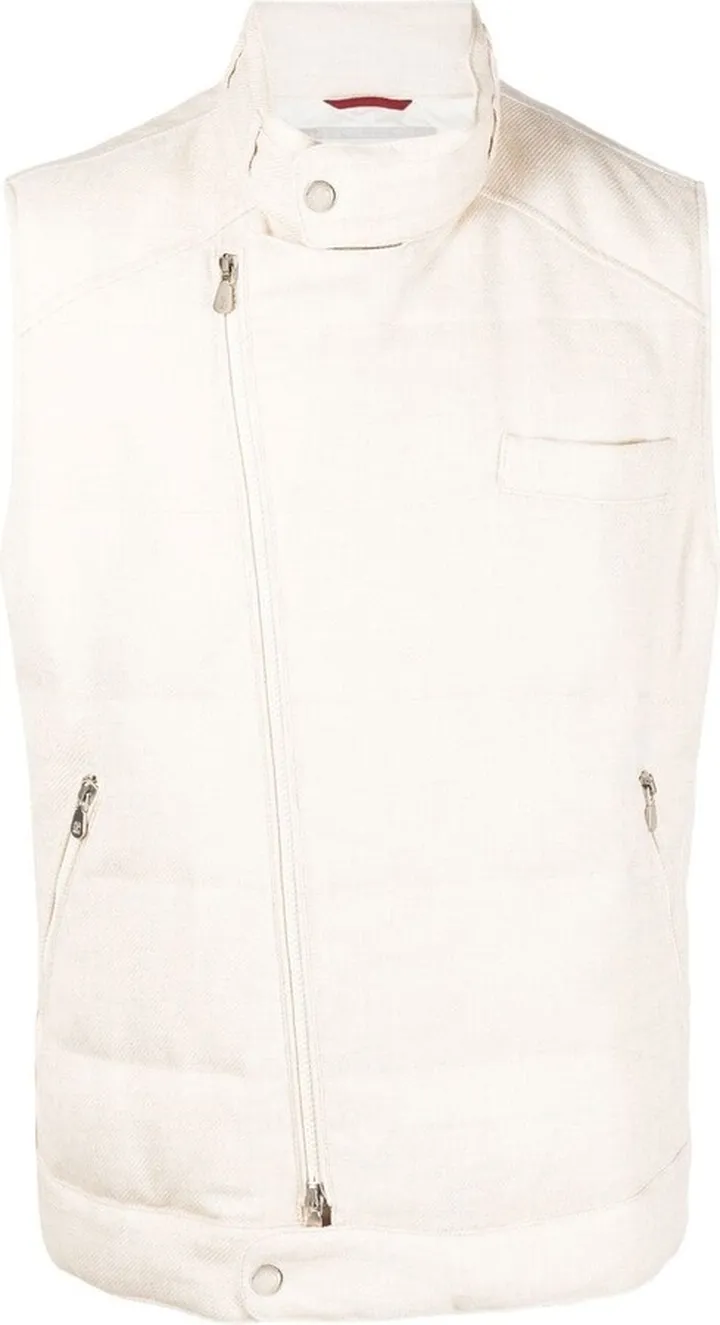 Zip-Up Padded Gilet