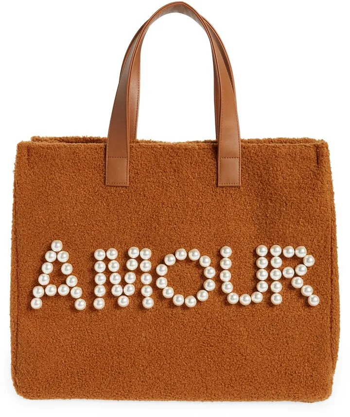 Amour Teddy Tote