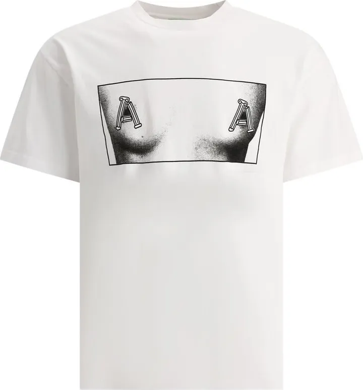 Aries Graphic Printed Crewneck T-Shirt