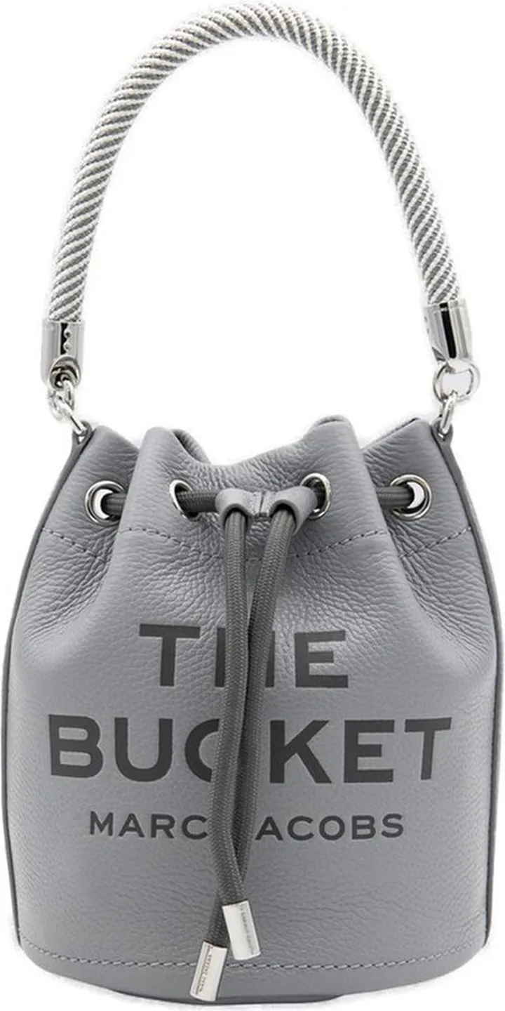 Marc Jacobs Logo Embossed Bucket Bag