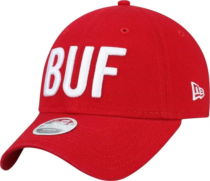 Women's New Era Red Buffalo Bills Hometown 9TWENTY Adjustable Hat
