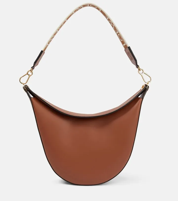 Luna leather shoulder bag