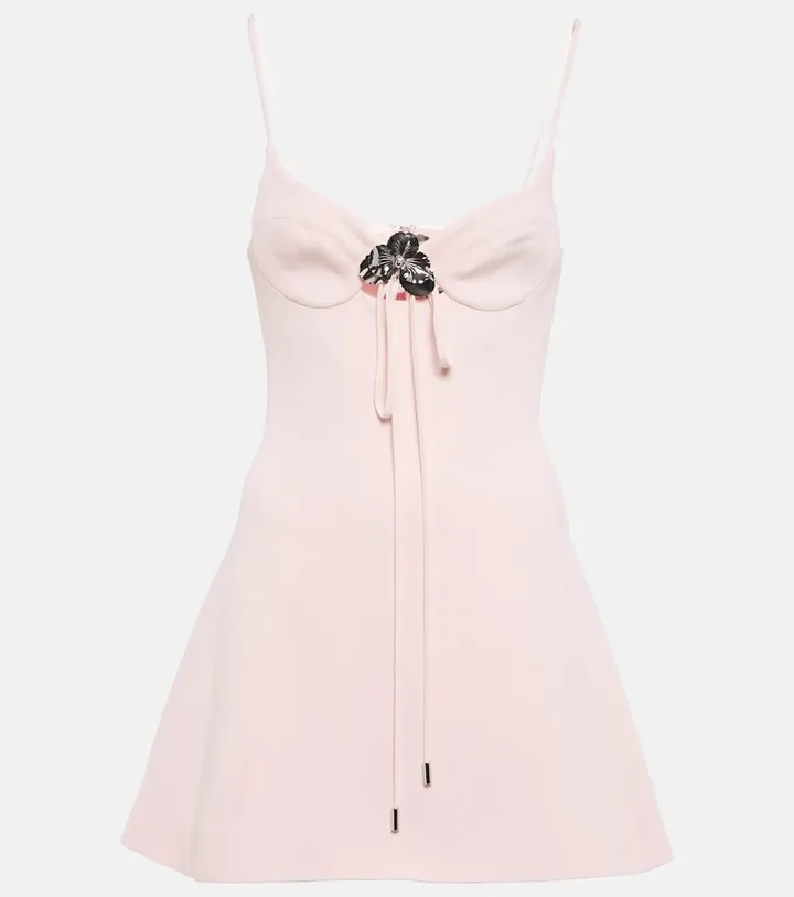 Embellished minidress