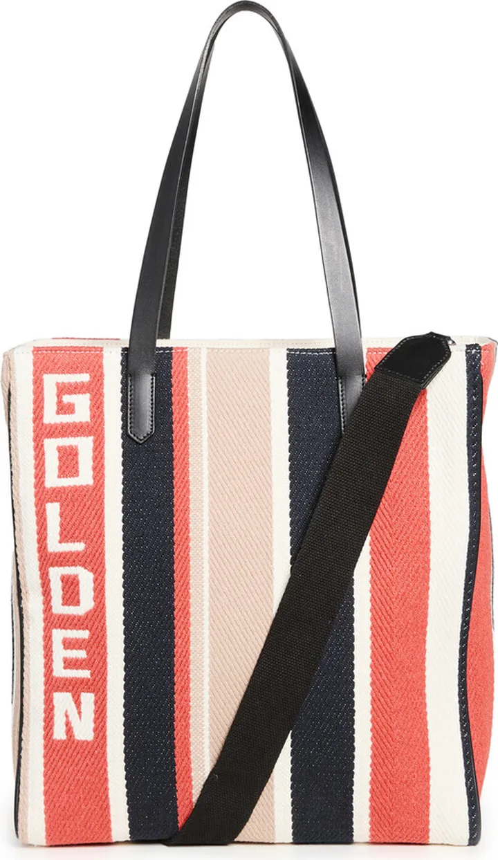 Golden Goose California N-S Stripe Tote Bag