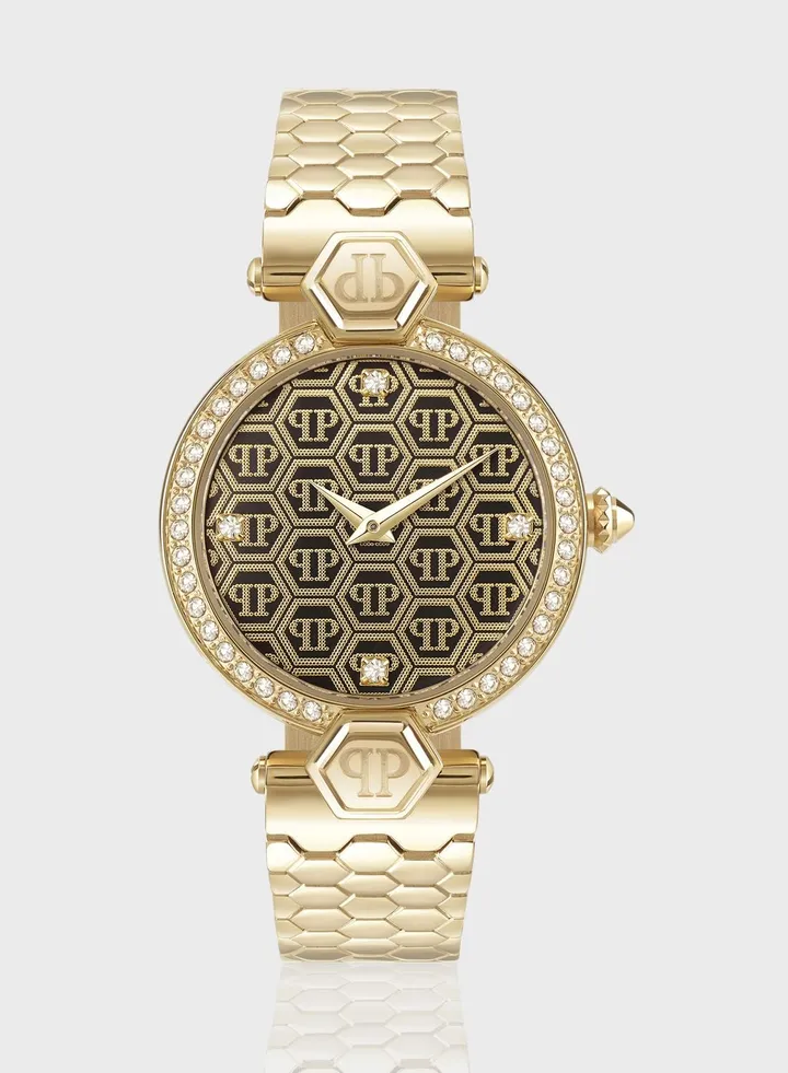 Steel Strap Analog Watch