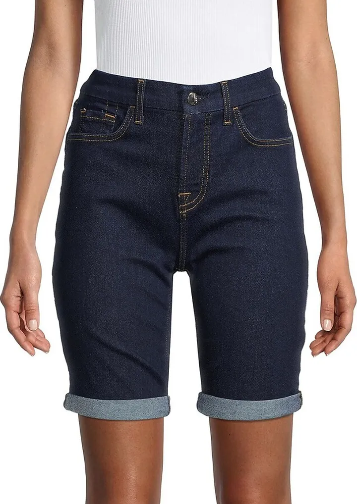 Bermuda Denim Shorts