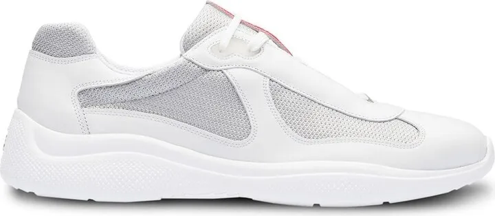 Mesh Panel Low-Top Sneakers