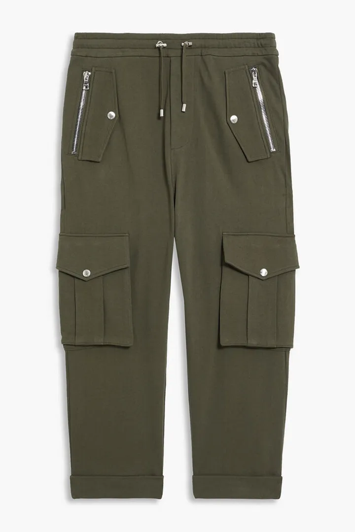Cotton-jersey sweatpants
