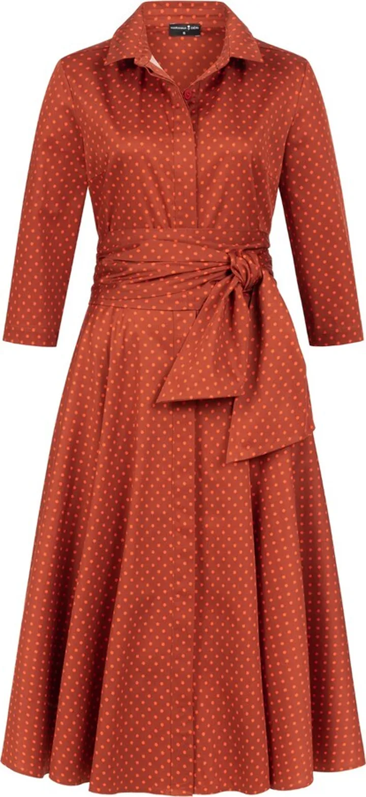 Marianna Déri - Polka Dot Print Shirtdress