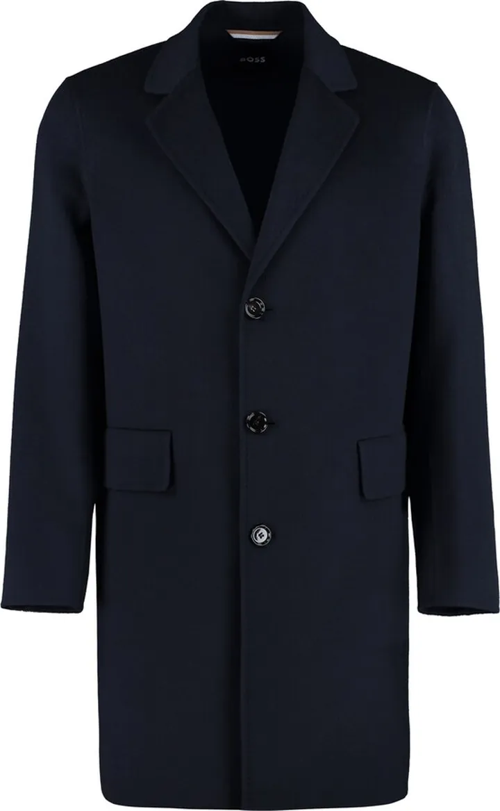 Single-breasted Wool Coat