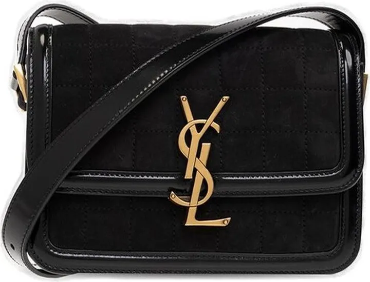 Saint Laurent Solferino Quilted Small Shoulder Bag