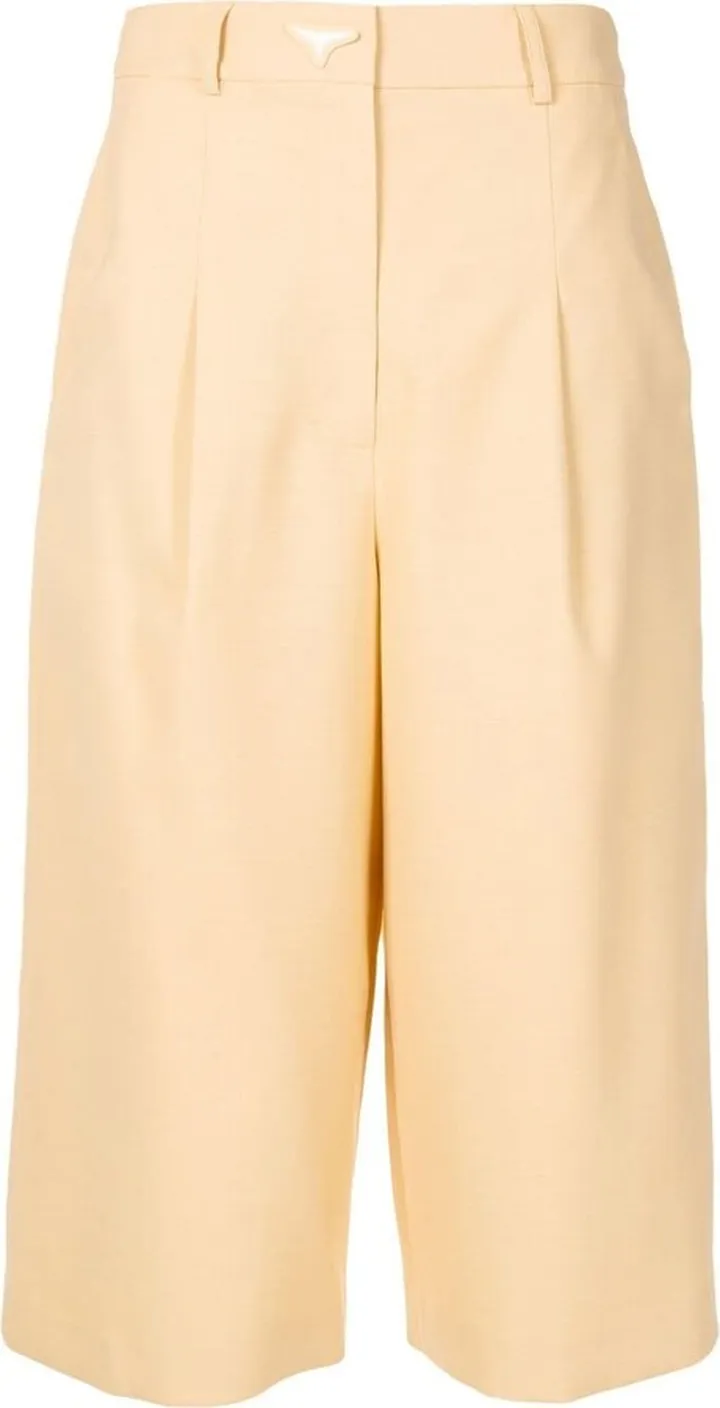 A-line bermuda shorts