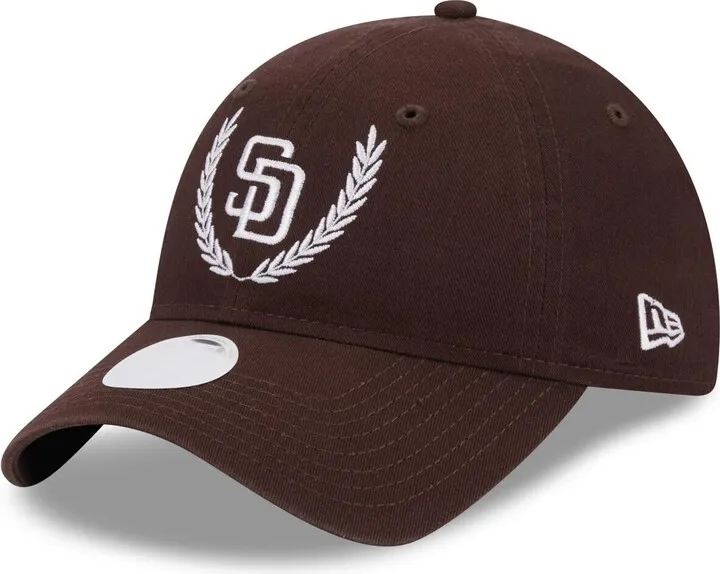 Women's New Era Brown San Diego Padres Leaves 9TWENTY Adjustable Hat