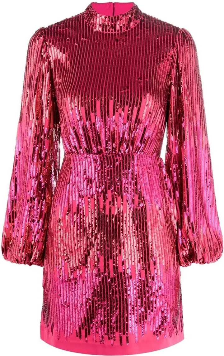 Lara sequinned mini dress
