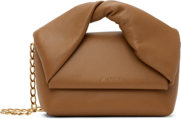 JW Anderson Tan Medium Twister Bag