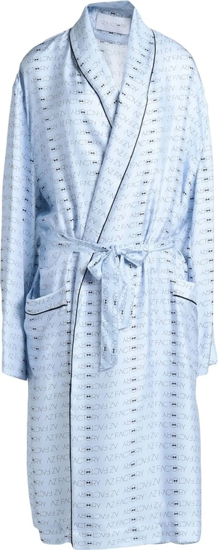 Dressing Gown Or Bathrobe Sky Blue