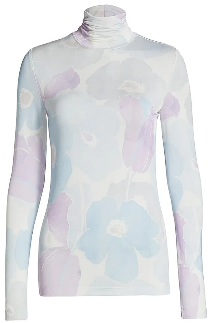 Floral Watercolor Top
