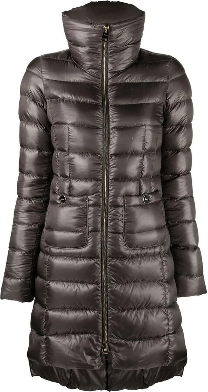 Padded Zip-Up Coat