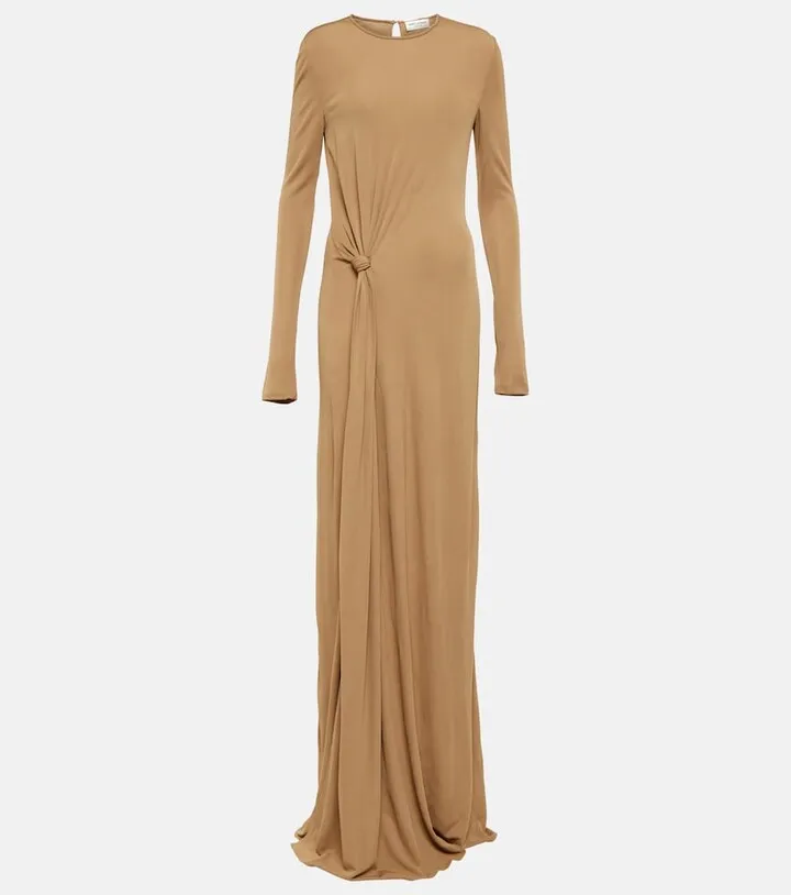 Jersey maxi dress
