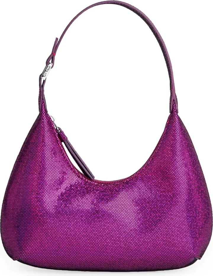 Baby Amber Disco Leather Shoulder Bag