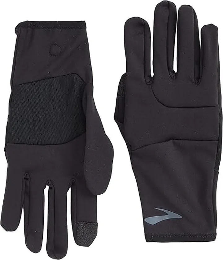 Brooks Fusion Midweight Gloves (Black) Extreme Cold Weather Gloves