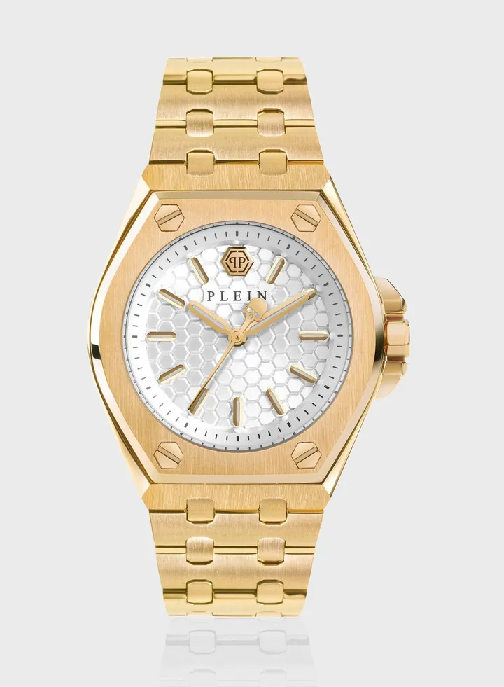 Steel Strap Analog Watch