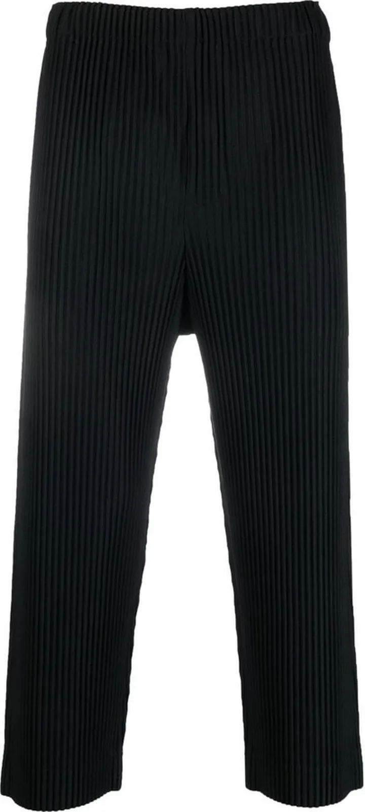 Cropped Pleated Trousers