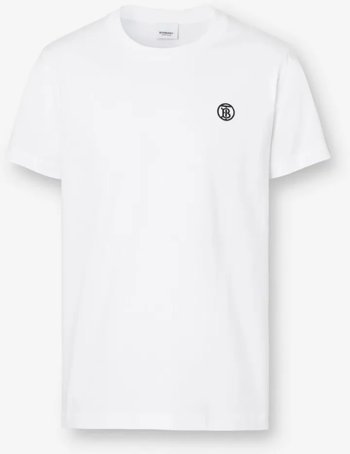 Burberry Monogram Motif Cotton T-shirt Size: L