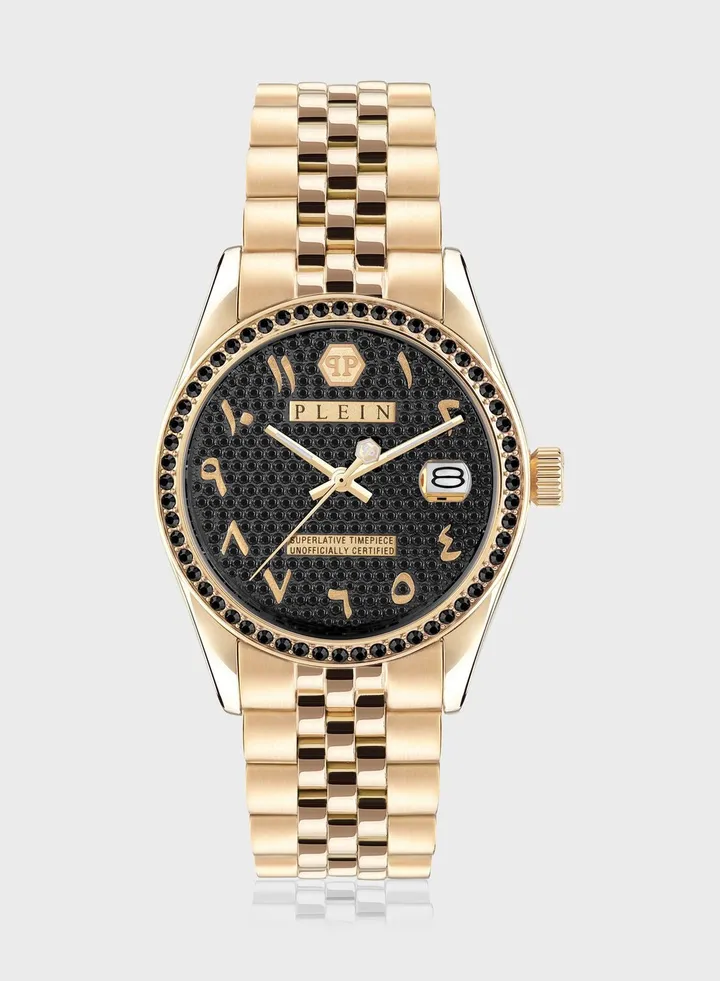 Steel Strap Analog Watch