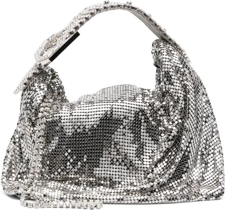 Jill metallic tote bag