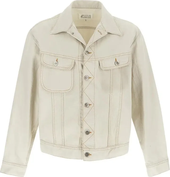 Chalk Selvedge Denim Jacket