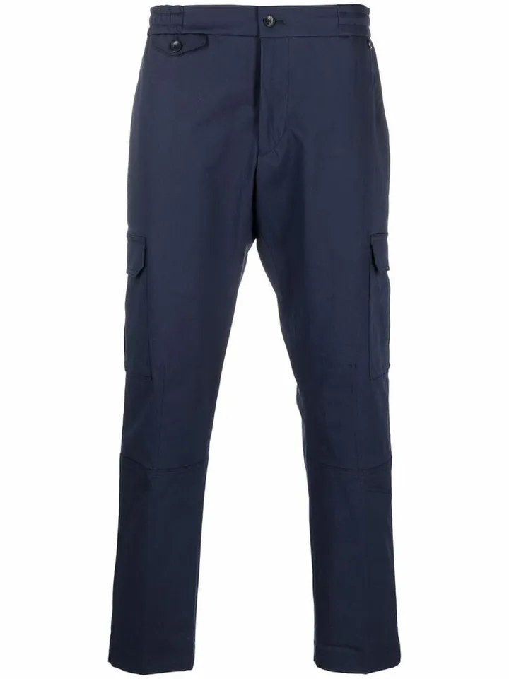 Tapered-Leg Cargo Trousers