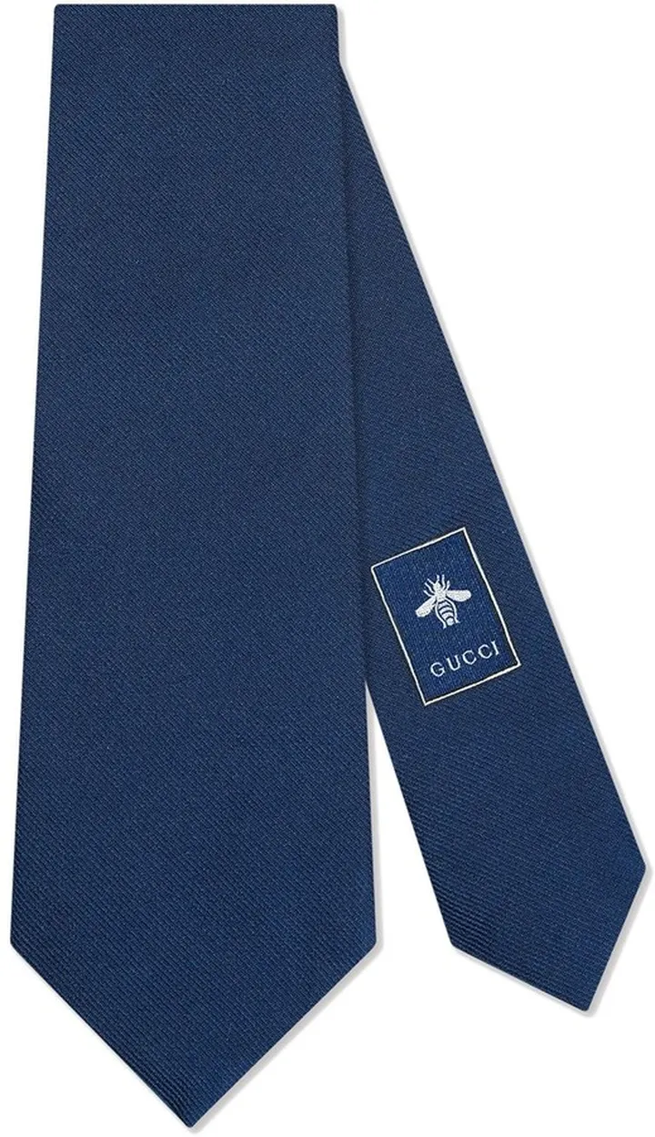 Kingsnake underknot silk tie