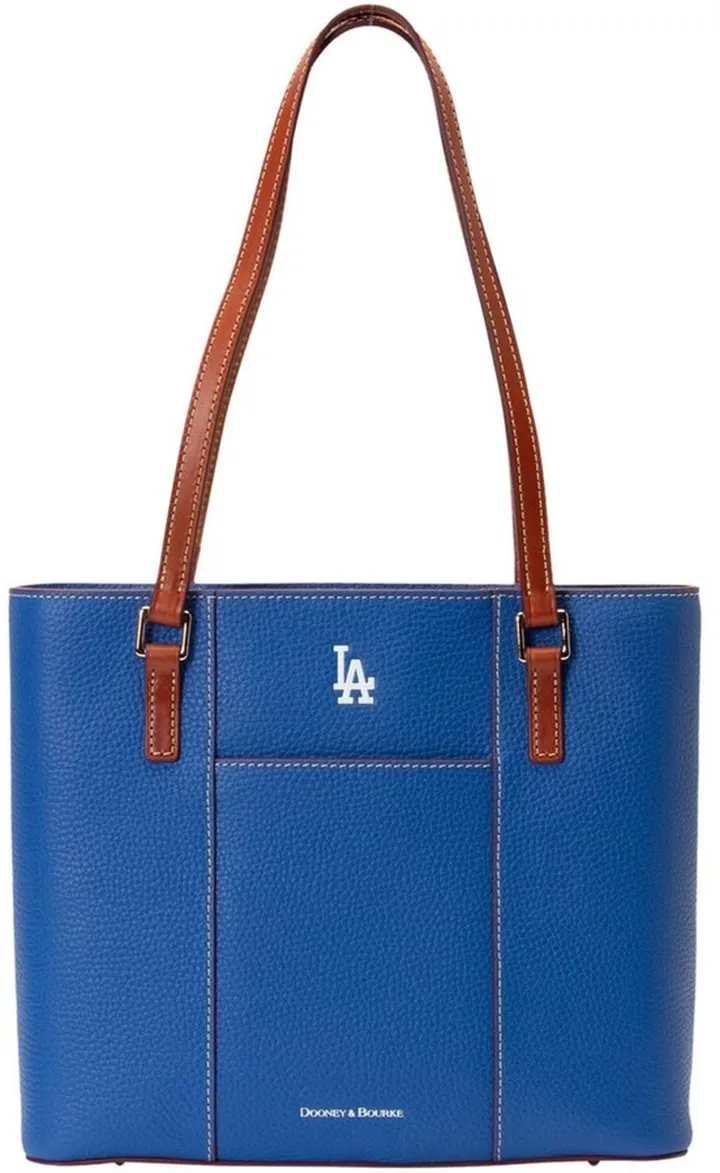 Blue Los Angeles Dodgers Pebble Lexington Shopper Purse