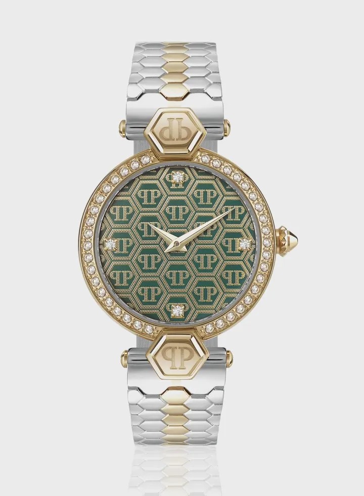 Steel Strap Analog Watch
