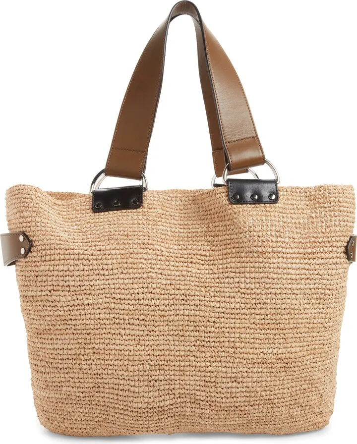 Bahiba Straw Tote