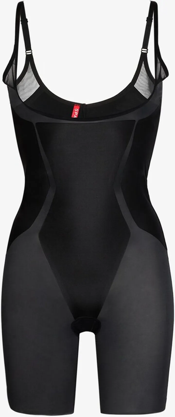 Black Haute Contour Open Bust Bodysuit