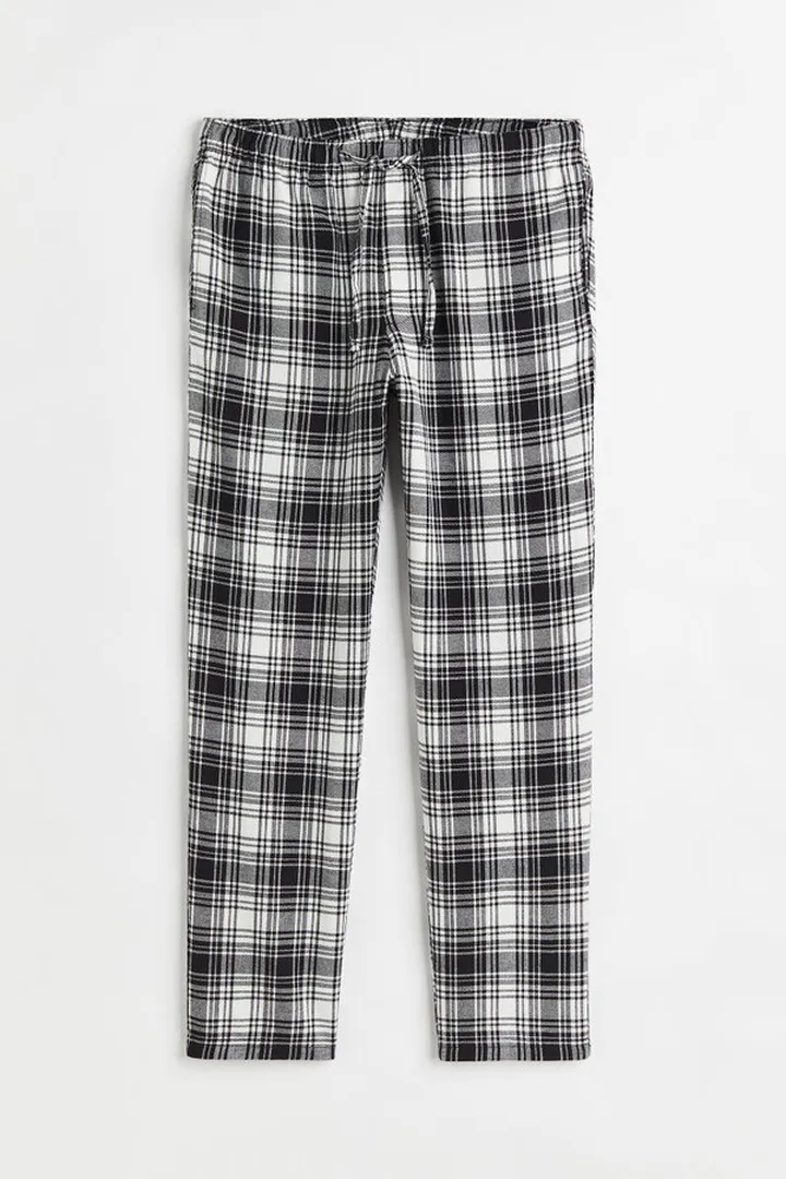 Regular Fit Flannel Pajama Pants