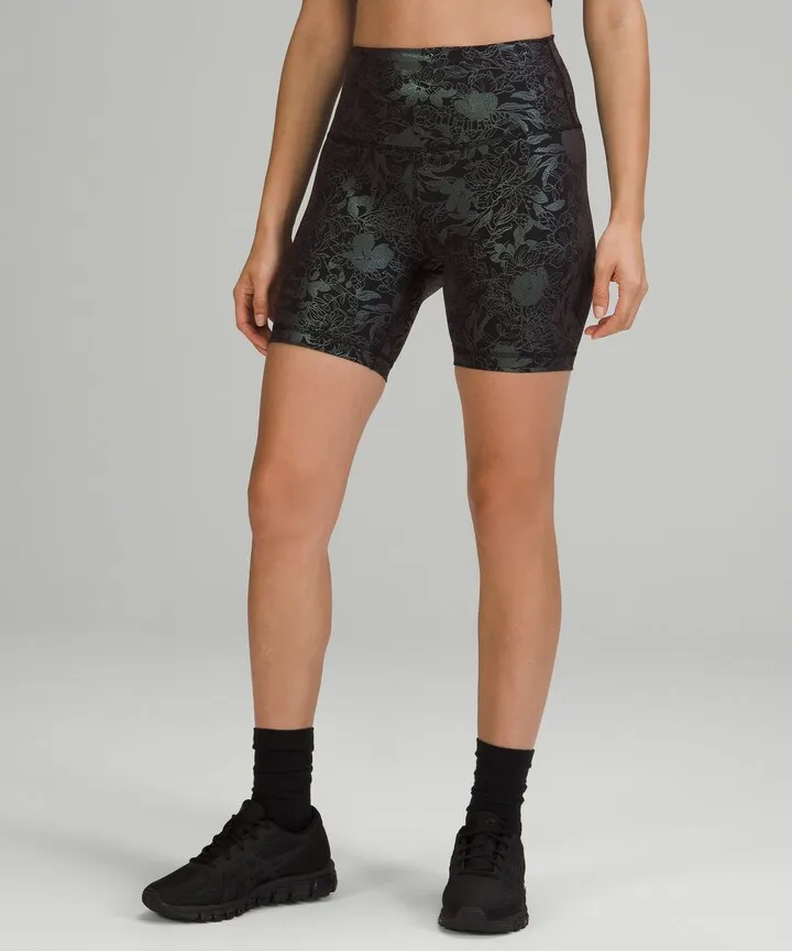 Wunder Train High-Rise Shorts 6" Foil