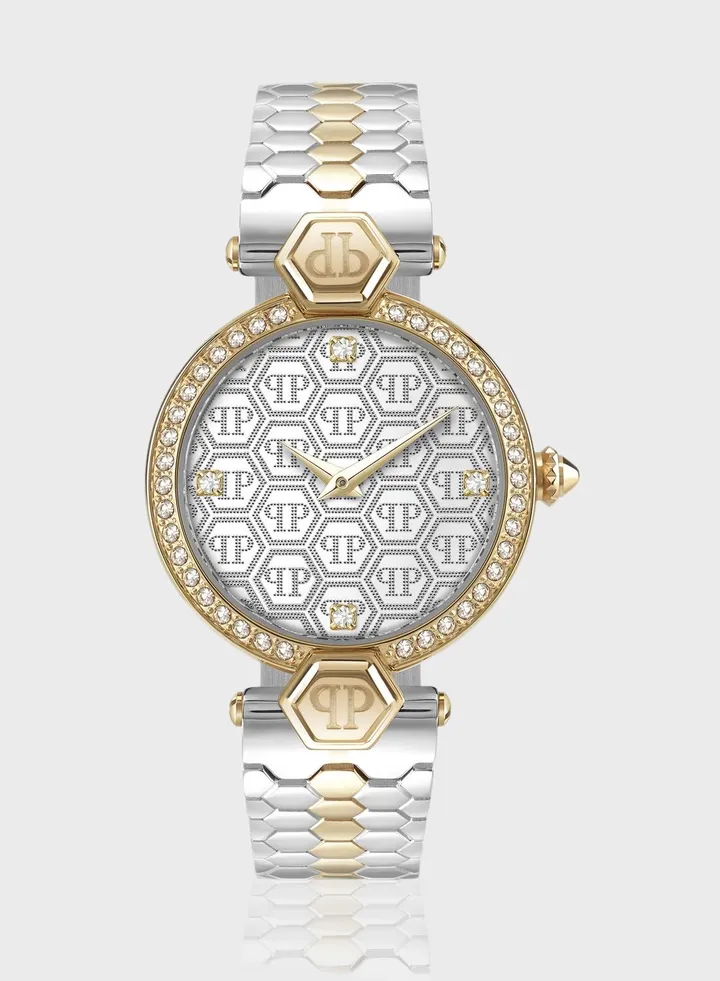 Steel Strap Analog Watch