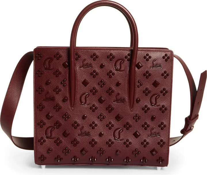 Medium Paloma Studded Leather Satchel