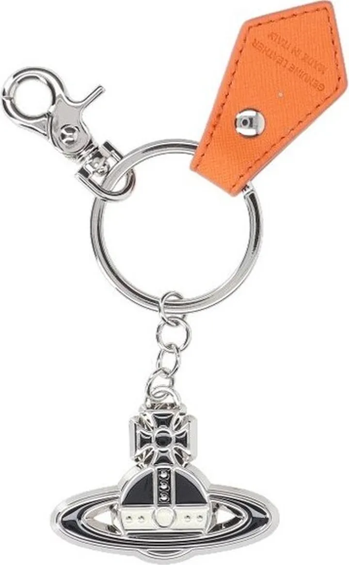 Vivienne Westwood Orb Plaque Keyring