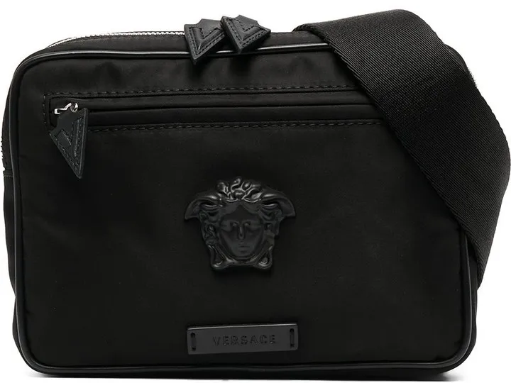 Medusa plaque belt bag