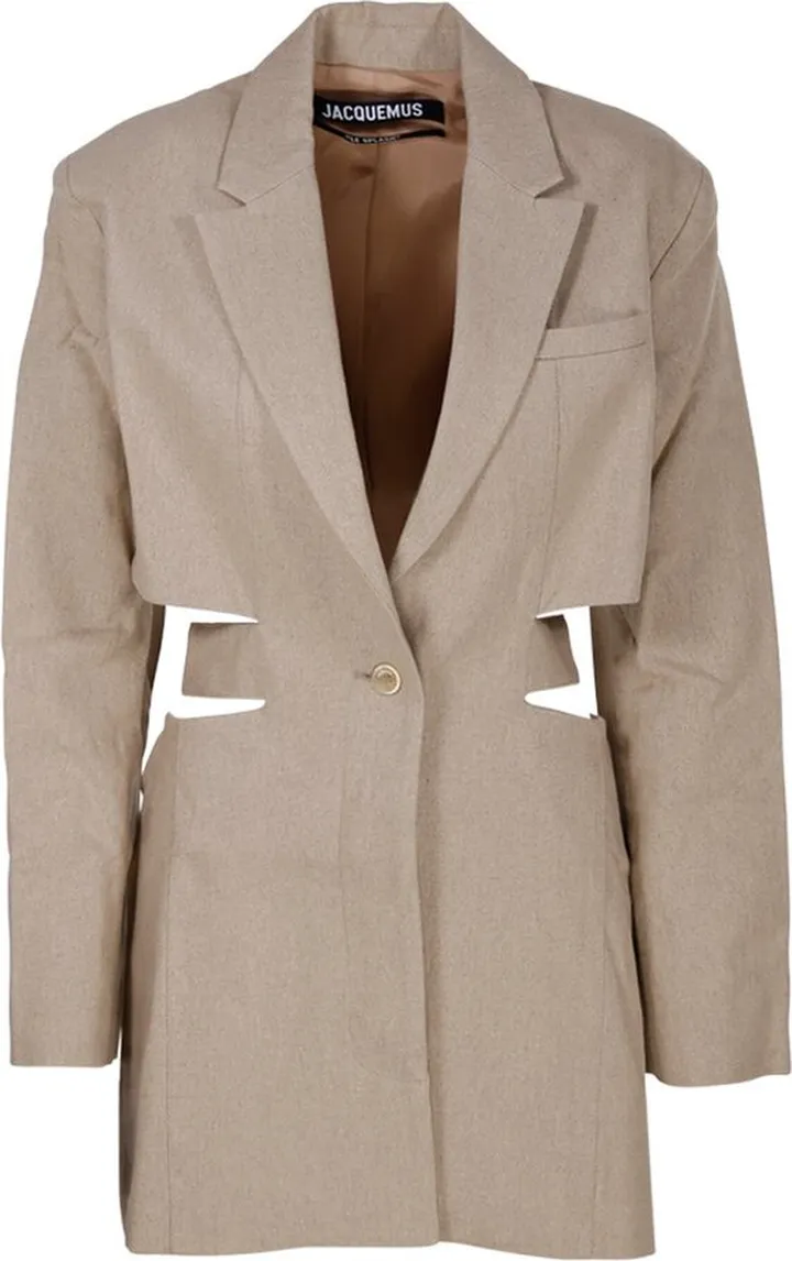 Jacquemus Cut-Out Blazer Mini Dress