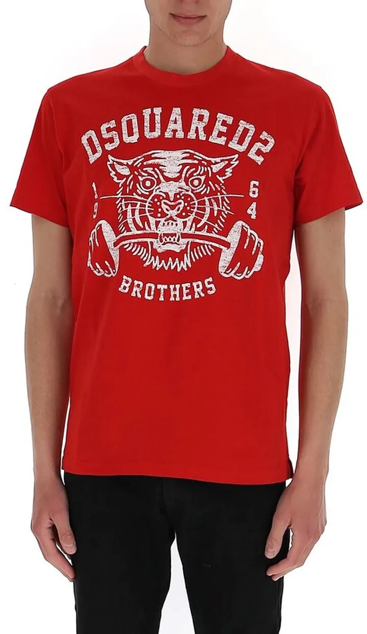 Dsquared2 Logo Graphic Print T-Shirt