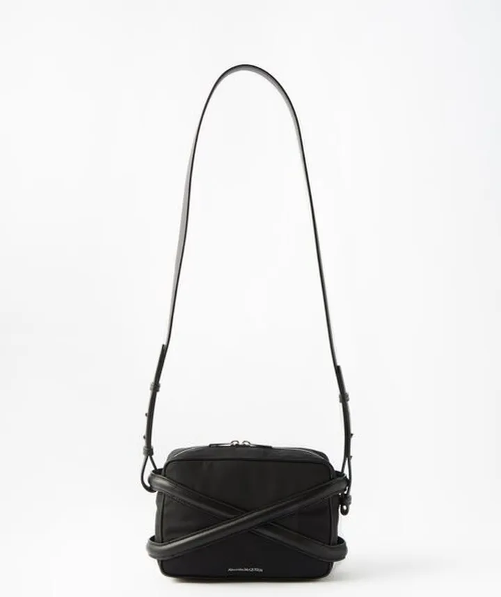Harness Leather-trim Cross-body Bag