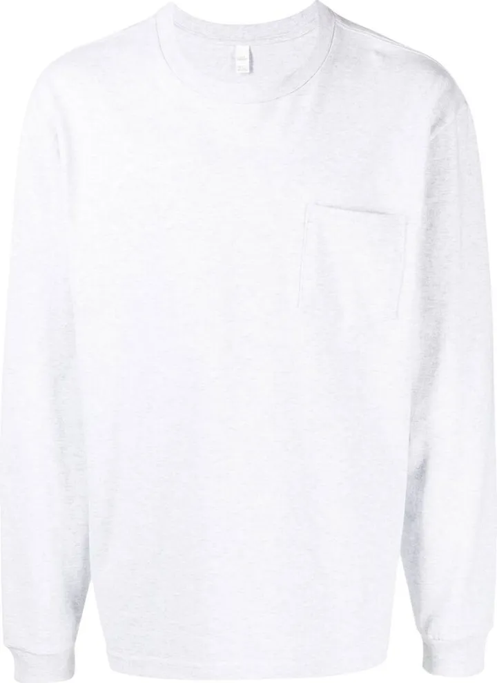 crew neck long-sleeved T-shirt