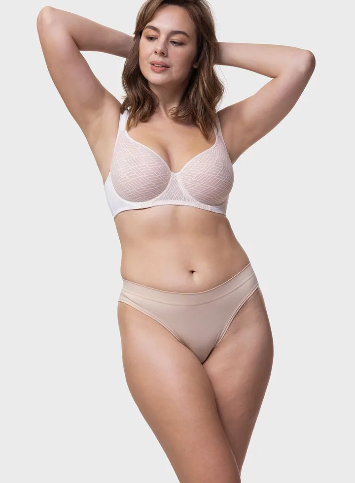 Plunge Neck Bra