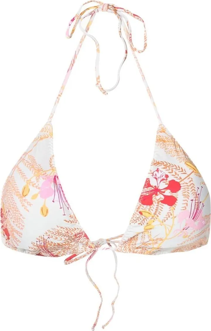 Aava floral-print bikini-top
