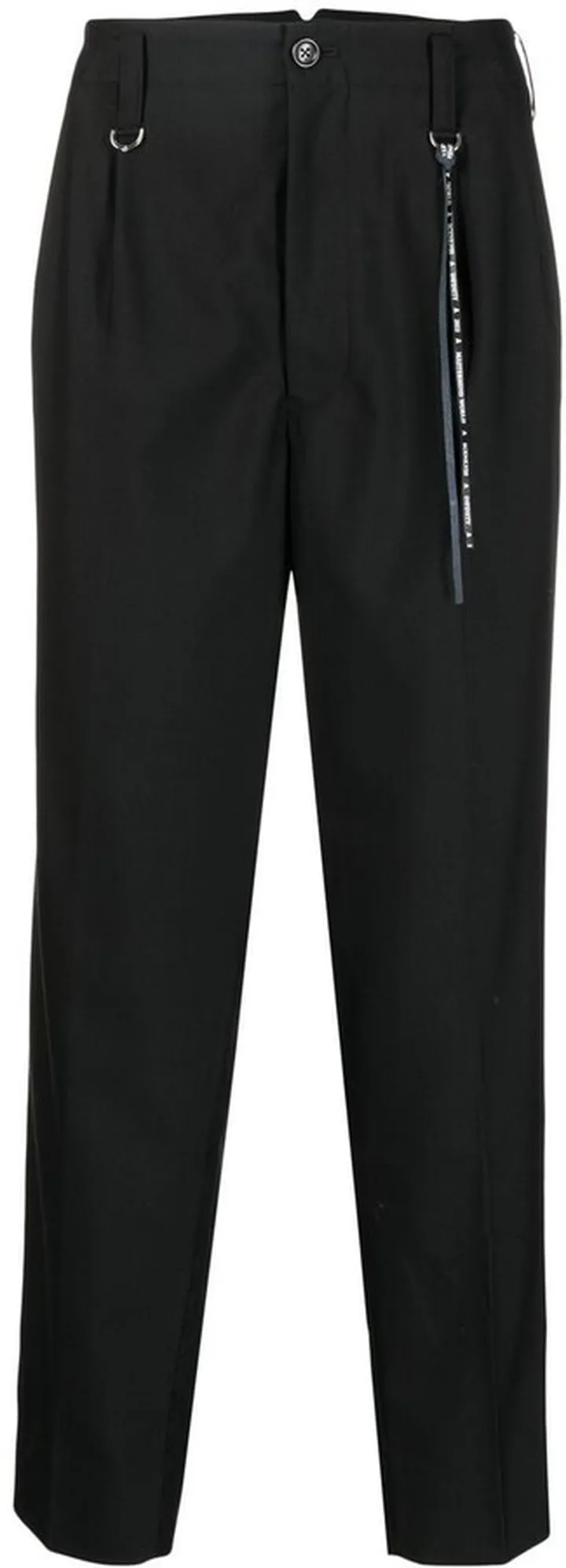 Logo-Print Tapred Trousers